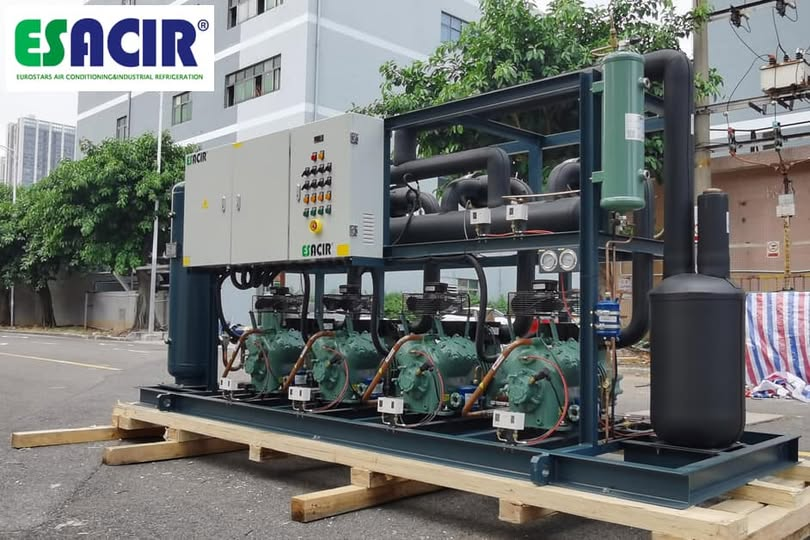 BLITZER Semi-hermetic Piston Compressor Racks condensing unit