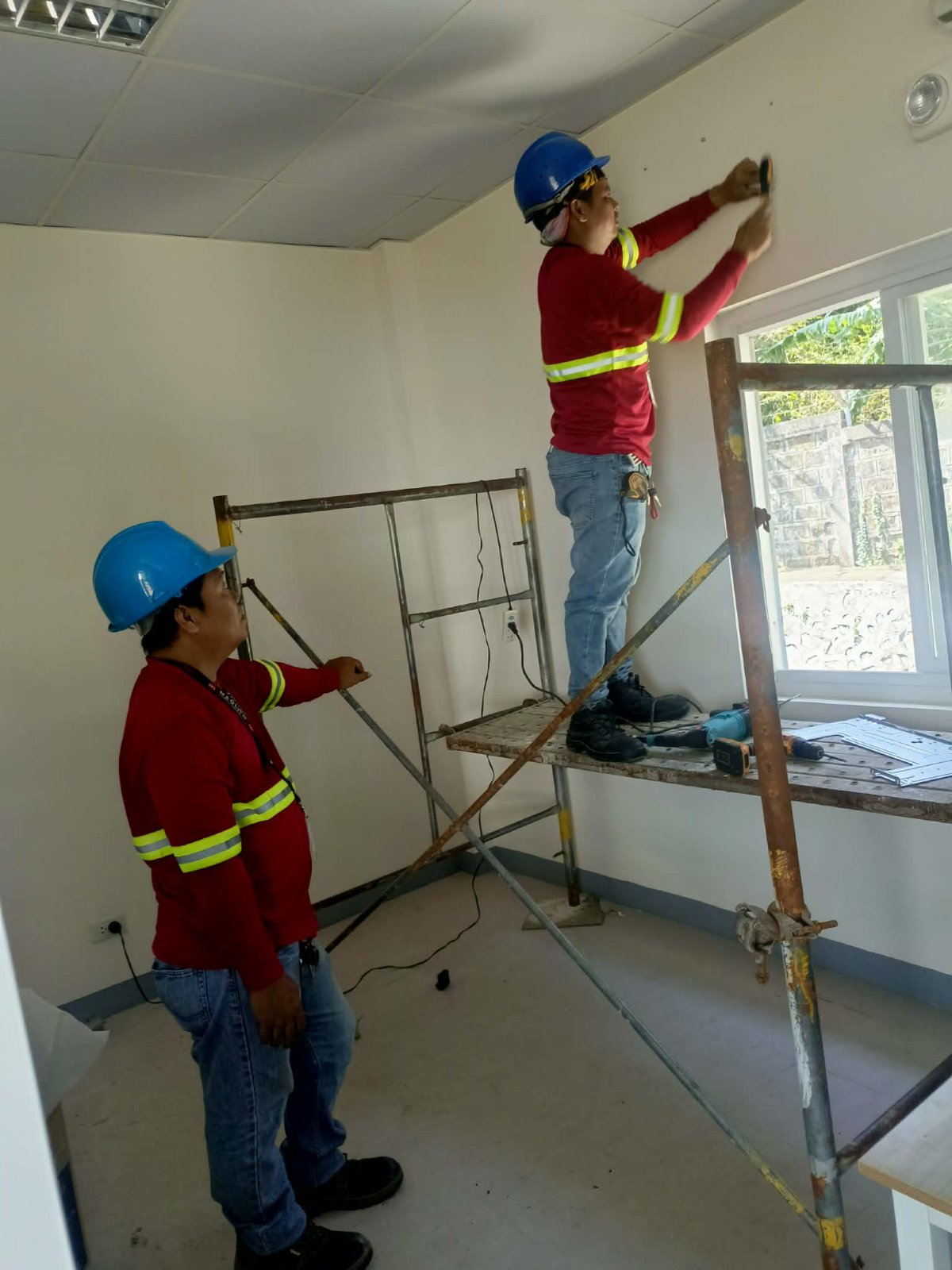 Supply and Installation of Split-Type Air Conditioning Units project in Batino!
