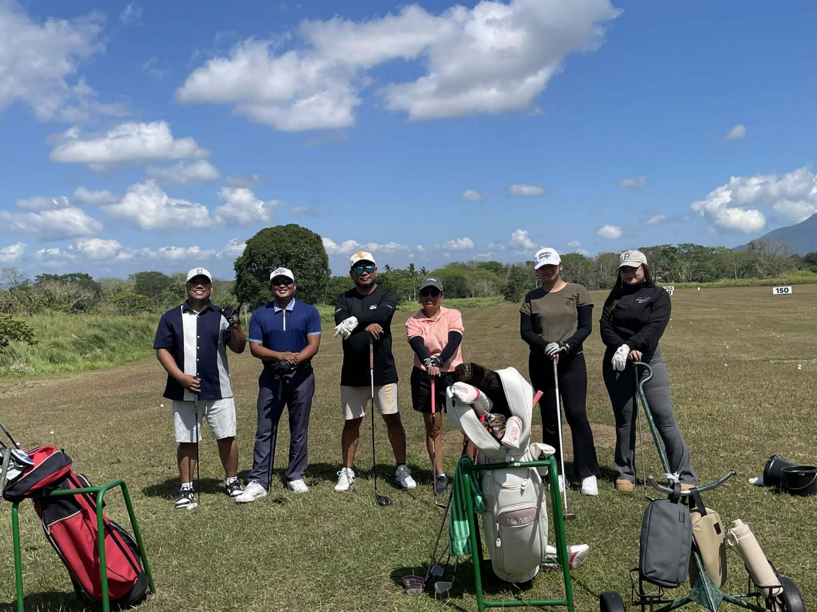 MAQLIT Team taking a swing at success! ⛳ Driving practice day at Summit Point Golf and Country Club.